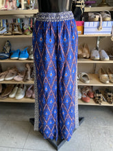 Load image into Gallery viewer, Anthropologie multi print flowy pants M