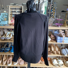 Load image into Gallery viewer, RW&CO semi sheer sleeves top NWT M