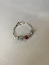 Load image into Gallery viewer, Pandora bracelet w Santa/pave charms