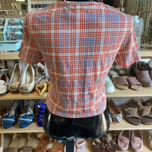 Load image into Gallery viewer, H&M plaid top S