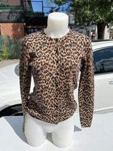 Load image into Gallery viewer, Lord & Taylor leopard print sweater M