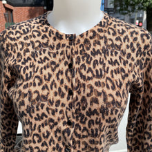 Load image into Gallery viewer, Lord & Taylor leopard print sweater M