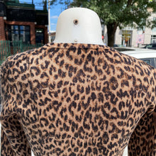 Load image into Gallery viewer, Lord & Taylor leopard print sweater M