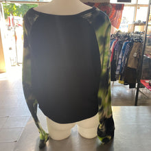 Load image into Gallery viewer, Rock N Karma sequin "Fashion Is My Drug" crewneck L