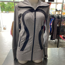 Load image into Gallery viewer, Lululemon striped zip up 6
