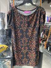 Load image into Gallery viewer, Purple Jam paisley dress XL