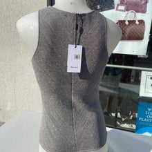 Load image into Gallery viewer, Reiss metallic knit top NWT M