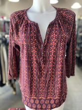 Load image into Gallery viewer, Lucky Brand multi print top L