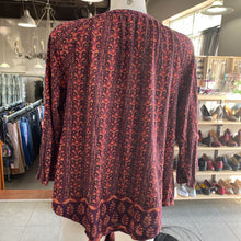Load image into Gallery viewer, Lucky Brand multi print top L