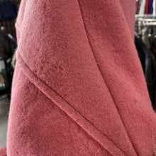 Load image into Gallery viewer, Northern Sun fur trim vintage wool poncho/jacket S