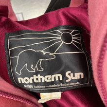 Load image into Gallery viewer, Northern Sun fur trim vintage wool poncho/jacket S