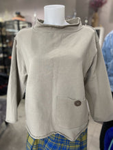 Load image into Gallery viewer, Neon Buddha mock neck top M