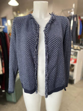 Load image into Gallery viewer, Tribal fringe trim open cardi S