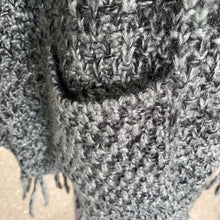 Load image into Gallery viewer, Mirabeau cowl neck open poncho O/S