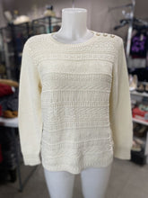 Load image into Gallery viewer, Talbots button detail sweater Lp