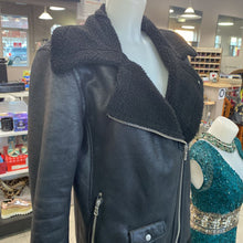 Load image into Gallery viewer, Avec Les Filles faux shearling coat M