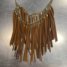 Load image into Gallery viewer, Long fringe necklace