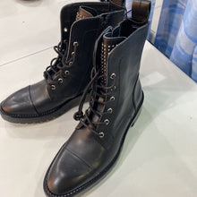 Load image into Gallery viewer, Zara studded tongue leather boots NWT 6