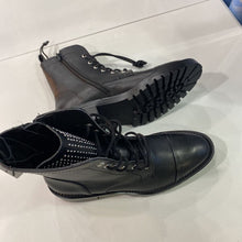 Load image into Gallery viewer, Zara studded tongue leather boots NWT 6
