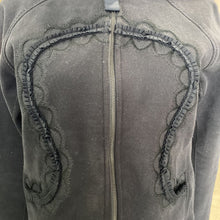 Load image into Gallery viewer, Lululemon ribbon trim zip up scuba 12