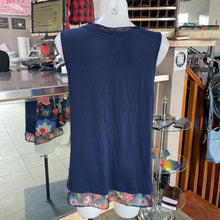 Load image into Gallery viewer, Desigual sleeveless floral top XL