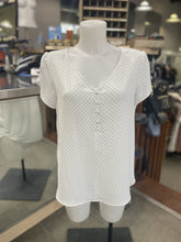 Load image into Gallery viewer, Philosophy flowy polka dot top M