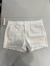 Load image into Gallery viewer, White House Black Market beaded denim shorts 4
