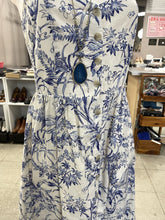 Load image into Gallery viewer, H&M linen blend midi dress S