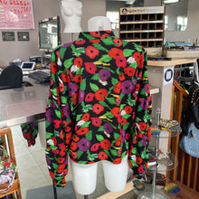 Load image into Gallery viewer, Zara floral puffy sleeve top S