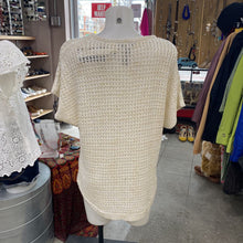 Load image into Gallery viewer, Olsen open knit sweater NWT M