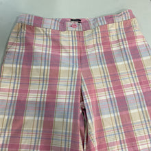 Load image into Gallery viewer, iZOD plaid capri 12