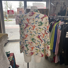 Load image into Gallery viewer, Maeve silk bird top 10