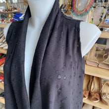 Load image into Gallery viewer, Neon Buddha "holes" knit open vest S