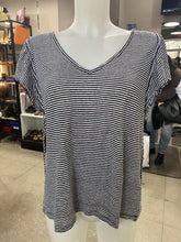Load image into Gallery viewer, Tristan linen striped top M