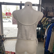 Load image into Gallery viewer, Free People satin crop cami M