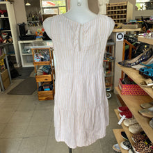Load image into Gallery viewer, Cynthia Rowley tiered linen dress S
