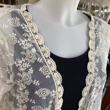 Load image into Gallery viewer, Blue Rain lace open top L