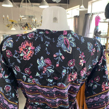 Load image into Gallery viewer, Chai multi print wrap dress L