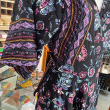 Load image into Gallery viewer, Chai multi print wrap dress L