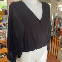 Load image into Gallery viewer, Free People cross over flowy top NWT S