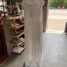 Load image into Gallery viewer, Zara embroidered mesh overlay maxi dress NWT L