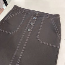 Load image into Gallery viewer, One5One contrasting stitch skirt L