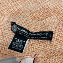 Load image into Gallery viewer, Manos Del Uruguay hand made heavy cotton weave scarf