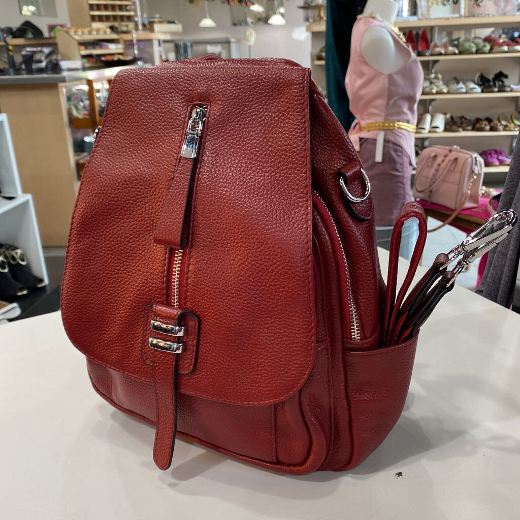 altosy leather backpack Altosy pebbled leather backpack NWT – Rikochet Resale Online
