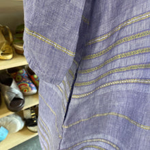 Load image into Gallery viewer, Flax Striped tunic dress L