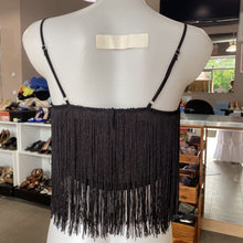 Load image into Gallery viewer, Zara fringe crop top S