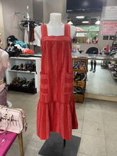 Load image into Gallery viewer, Maeve crinkled midi dress XS