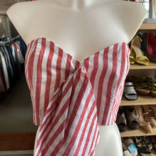 Load image into Gallery viewer, L'Atiste striped strapless top NWT L