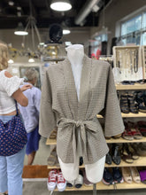 Load image into Gallery viewer, Annie 50 houndstooth tie blazer XL