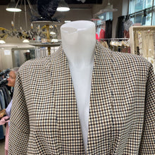 Load image into Gallery viewer, Annie 50 houndstooth tie blazer XL